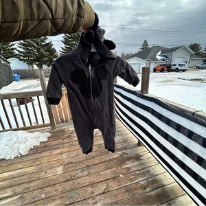 Disney Mickey Hooded Romper with Ears